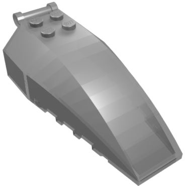 92579 - Windscreen 8 x 4 x 2 with 4 Studs and Bar Handle