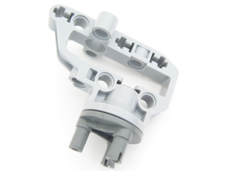 92908c01 - Technic, Steering Portal Axle, Housing with Dark Bluish Gray Wheel Hub 3 Pins Round (92908 / 92909)