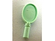 93080b - Friends Accessories Hand Mirror with Heart on Reverse