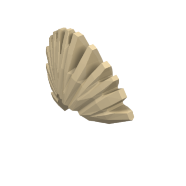 93563 - Minifigure, Hair Mohawk