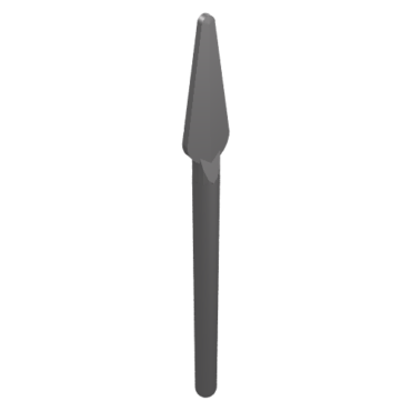 93789 - Minifigure, Weapon Pike / Spear - Handle with Flat End