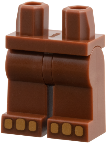 970c00pb1858 - Hips and Legs with Medium Nougat Toes Pattern