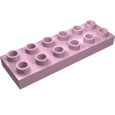 98233 - Duplo, Plate 2 x 6