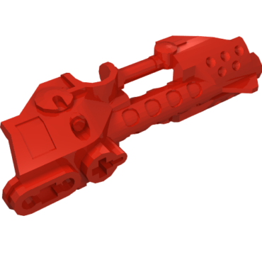 98563 - Hero Factory Weapon, Zamor Sphere Launcher Top Half with Barrel and Sight