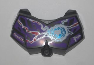 98603pb007 - Large Figure Chest Armor Small with Chi and Dark Purple (Raven) Pattern