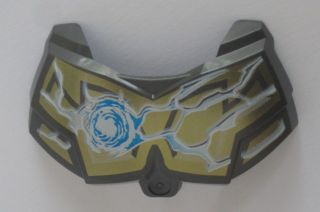 98603pb008 - Large Figure Chest Armor Small with Chi and Gold (Lion) Pattern