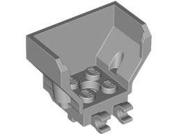 98876 - Cockpit 4 x 2 x 3 with Pin Hole and 2 Clips