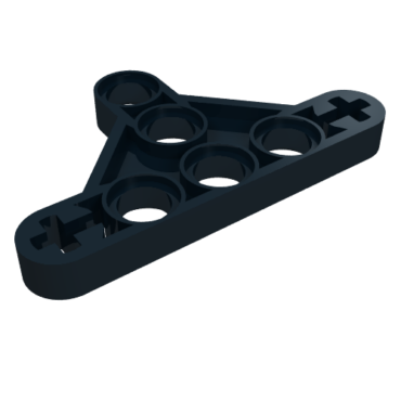 99773 - Technic, Liftarm, Modified Triangle Thin 3 x 5 with Short Supports