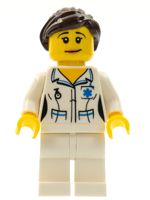 col011 - Nurse, Series 1 (Minifigure Only without Stand and Accessories)