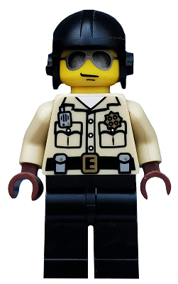 col022 - Traffic Cop, Series 2 (Minifigure Only without Stand and Accessories)