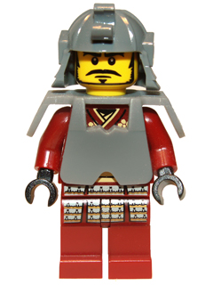 col035 - Samurai Warrior, Series 3 (Minifigure Only without Stand and Accessories)