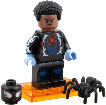 colspi-1 - Miles Morales / Spider-Man, Spider-Man Across the Spider-Verse (Complete Set with Stand and Accessories)