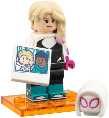 colspi-4 - Gwen Stacy / Spider Gwen, Spider-Man Across the Spider-Verse (Complete Set with Stand and Accessories)