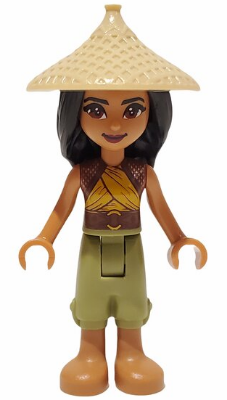 dp118 - Raya - Tan Conical Hat, Yellow Top, Medium Nougat Boots