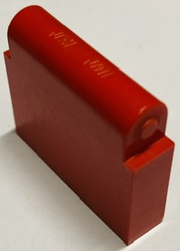 fabah4hinge - Fabuland Car Roof Hinge Brick