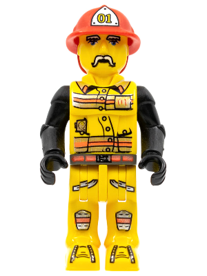 js001 - Fireman in Hat #01