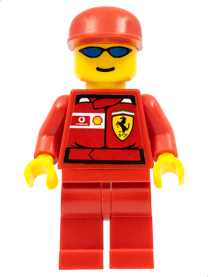rac026s - F1 Ferrari Truck Driver - with Torso Stickers
