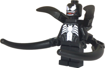 sh0711 - Venom - Teeth Parted, 4 Back Appendages Medium