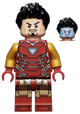 sh0731 - Iron Man - Mark 85 Armor, Hair