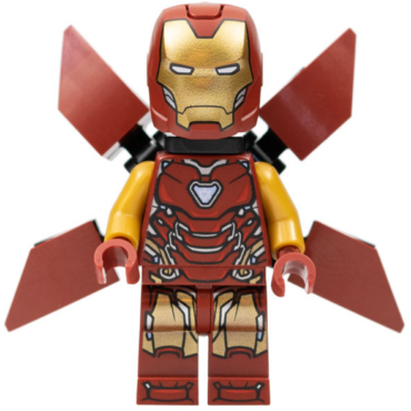 sh0824 - Iron Man - Mark 85 Armor, Large Helmet Visor, Wings