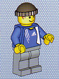 soc129s - Soccer Player - Adidas Logo Blue Torso Stickers (#6)