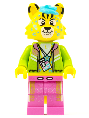 vid007 - DJ Cheetah, Vidiyo Bandmates, Series 1 (Minifigure Only without Stand and Accessories)