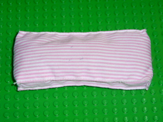 x1488px2 - Belville Cloth Mattress 6 x 14, Pink Stripe Pattern