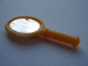 x15pb01 - Scala Utensil Hand Mirror with Mirrored Oval Pattern (Sticker) - Sets 3112 / 3117 / 3119 / 3200 / 3203 / 3210 / 3211 / 3241 / 3242 / 3270 / 5400 / 5413 / 5823 / 5963