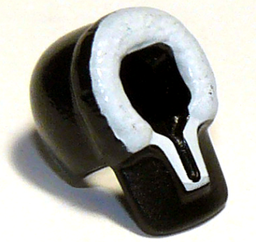 x205px1 - Minifigure, Headgear Hood Fur-lined with White Fur Pattern