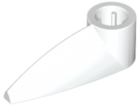 x346 - Bionicle 1 x 3 Tooth with Axle Hole (Bohrok Eye)