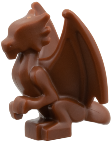 5829 - Dragon, Baby, Perched with Folded Wings