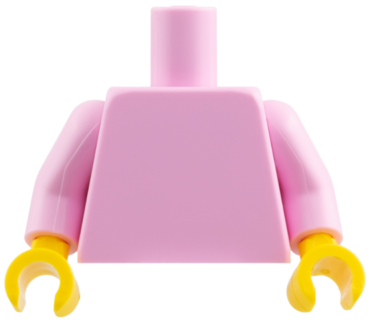 973c103 - Torso Plain / Bright Pink Arms / Yellow Hands