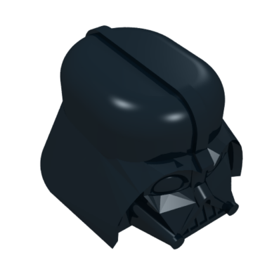 30368 - Minifigure, Headgear Helmet SW Darth Vader