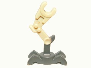 87569pb01 - Leg Mechanical, General Grievous with Dark Bluish Gray Foot Pattern