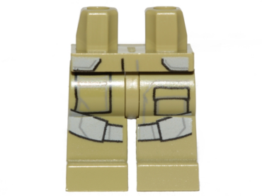 970c00pb0789 - Hips and Legs with Pockets and Dark Bluish Gray Belts Pattern