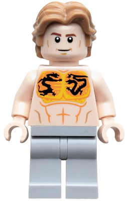 sh1041 - Aldrich Killian - Bare Chest with Dragon Tattoos (76315)