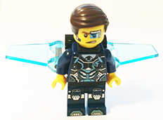 uagt026 - Agent Curtis Bolt with Wings - No Stickers on Wings