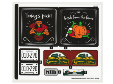 10290stk01 - Sticker Sheet for Set 10290, Sheet 1 - (79866/6360080)