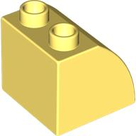 11170 - Duplo, Brick 2 x 2 x 1 1/2 Slope Curved