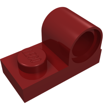 11458 - Plate, Modified 1 x 2 with Pin Hole on Top