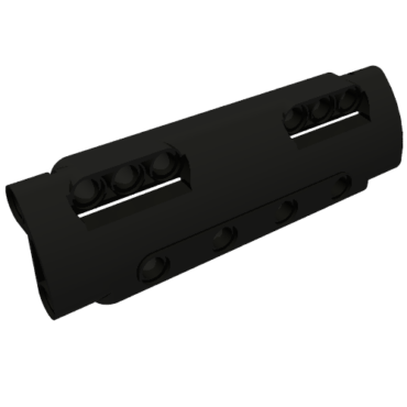 11954 - Technic, Panel Curved 11 x 3 with 10 Pin Holes through Panel Surface