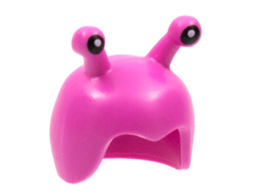 12892pb02 - Minifigure, Headgear Cap, Insect with Black Eyes on Antennae Pattern