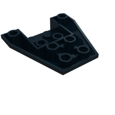 13349 - Wedge 4 x 4 Triple Inverted with Connections between 4 Studs
