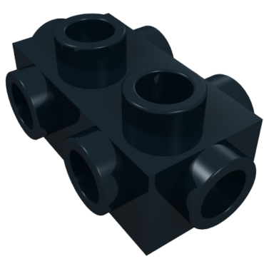 15071 - Minifigure, Weapon Gun, Blaster 1 x 2 x 2/3 with Studs on Sides and Handle
