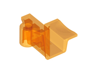 15104 - Minifigure, Utensil Seat (Chair) 4 x 2 x 2 with Axle Hole