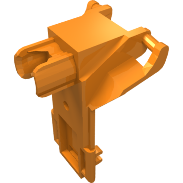 15353 - Minifigure, Utensil Seat with Ball Joint Socket (Hero Factory Cockpit)
