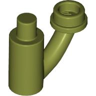 1566 - Plant Stem / Stalk with Bar, Bar Holder, and Hollow Stud