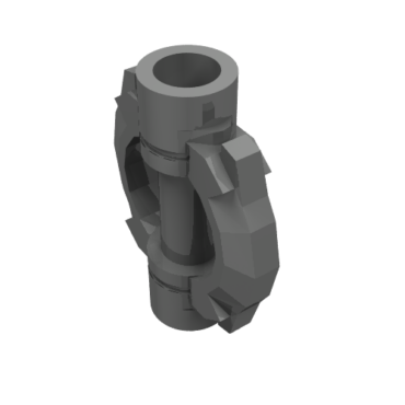 18673 - Minifigure, Weapon Lightsaber Hilt Straight with Ring