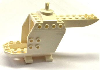 18929c01 - Helicopter Body with Top Pin