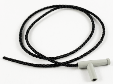 194cx2 - Minifigure, Utensil Hose Nozzle Simple with 35L Black String
